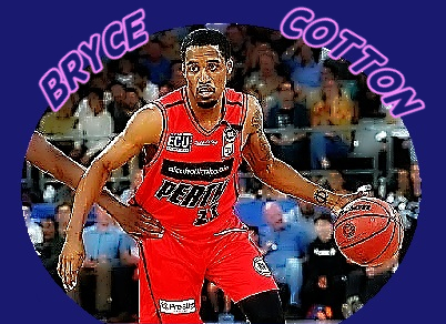Image of Bryce Cotton, Perth Wildcats basketball player, in action.