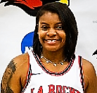La Roche University women;s basketball player portrait.