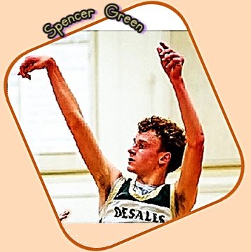 Spencer Green, DeSales High School basketball player shown 