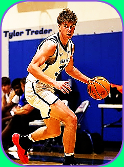 Tyler Treder, California Lutheran High School, California, about to make a play.