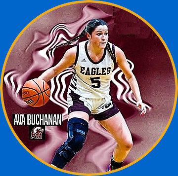Ava Buchanan, EAGLES #5 looking to make a play for Portsmouth Christian Academy, Dover, New Hampshire.