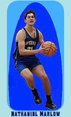 Nathaniel Marlow, Webber Township High School in Illinois. We see him driving to the basket.