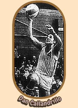 dan Callandrillo, number 4 in his Bracknell Pirates uniform going up for a lay-up. From the Bracknell Times, October 20, 1983.
