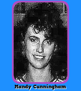 Portrait of Illinois girls basketball player Mandy Cunningham, Red /hill High