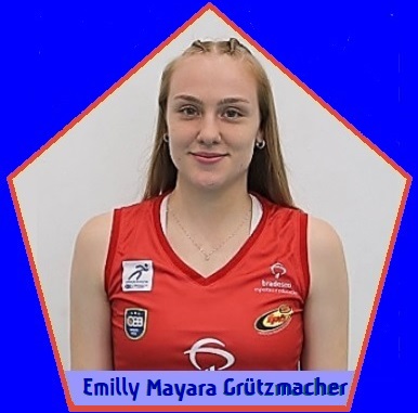 Portrait of Emilly Mayara Gr�tzmacherJaguar/Senel youth team (U15), Santa Catarina Basketball Federation, Brazil.