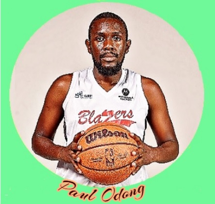 Image of Paul Odong, Namunongo Blazers basketball player in the Ugandan NBL basketball league.