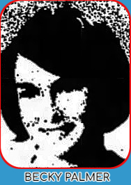 3/4 portrait of Rebecca (Becky) Palmer, Katahdin High School (Maine). FRom the Grand Prairie Daily News, Grand Prairie, Texas, February 14, 1971.