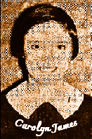 Portrait of Mississippi girls basketball player Carolyn James, Forest High School. From the Scott County Times, Forest, Miss. From the Scott County Times, Forest, Miss., March 29, 1961.
