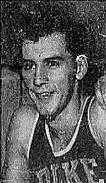 Portrait of Dick Groat, in his Duke University basketball uniform. From The News and Observer, Raleigh, North Carolina, March 1, 1952.