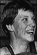 3/4 profile shot of Tim Richert, boys basketball player on Catholic High School (St. Petersburg, Florida). From The Tampa Tribune, Tampa, Fla., January 24, 1990.