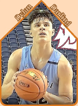 High school basketball player in blue uniform about to shoot a foul shot. Central Valley HS in the state of Washington.