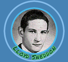 Portrait of LLloyd Sneddon from La Veta High School from 1958 yeasrbook (Colorado).