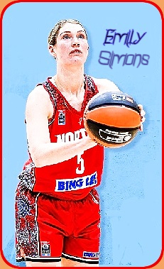 Image of Australian female basketball player on the Norths Bears in the NBL1 East League, in red unifor, #5, shooting a foul shot.