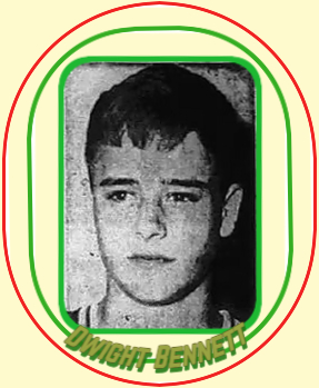 Portrait shot of Dwight Bennett, Unicoi County High School basketball pkayer, Tennessee. Out of the Johnson City Press-Chronicle, Johnson City, Tenn., February 7, 1970.