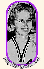 Portrait of Phyllis Heckman, Oakland High School, iowa, basketball player. From the Council Bluffs Nnpareil, Council Blufs, Iowa, March 8, 1964.