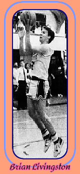 Image of Brian Livingston, basketball playyer for CampbellColegiate, Regina, Saskatchewan, Canada. From The Leader Post, Regina, Sask., December 10, 1987.