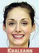 Picture of Khaleann Caron-Goudreau, basketball playing twin from Quebec.