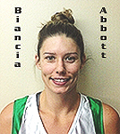 Portrait view of Biancia Abbott, Gold City Rollers (QBL) basketball player.