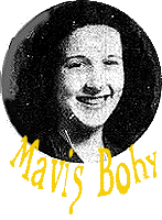 Image of Iowa girls basketball player, Mavis Bohy, Woolstock High, 1940-41. From the Des Moines Tribune, Des Moines, Iowa, January 20, 1941.