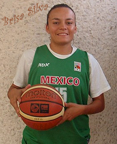 Brisa Silva, Mexico National Team, 2010, in Caribbean and Central America games, basketball.