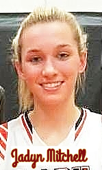 Portrait of girls basketball player, Jadyn Mitchell, Flanagan-Cornell High School, Texas.