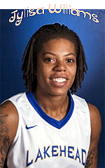 Jylisa Williams, Lakehead University, Ontario, basketball player.