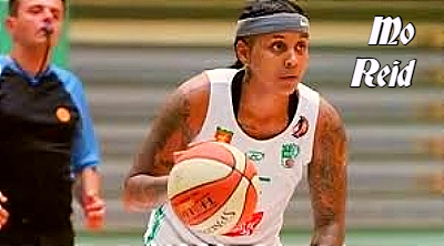 Imafe of women's basketball player, playing for 9th team in 6th country in 6 years, on Colegio Los Leones Quilpe, in the Liga Femenina in Chile, 2019.