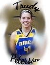 Trudy Peterson, NIACC Trojan women's basketball player, #41. From team photo.