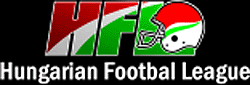 Logo for the HFL, the Hungarian Football League.
