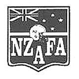 New Zealand American Football Association (NZAFA) logo.