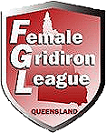 Logo for Female Gridiron League Queensland (FGLQ).