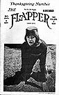 Thumbnail of image at Women's Professional Football history page ( http://pattyinglishms.hubpages.com/hub/Womens-Professional-Football# ). Cover of The Flapper magazine, November 1922. Actress Billie Dove, as female football player, snapping the ball.