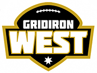 Gridiron West logo.