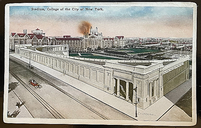 Lewisohn Stadium postcard CCNY