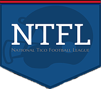 Logo for National Tico Football League, Costa Rica American footbal league.