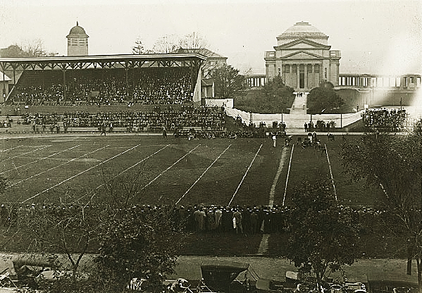 Ohio Field, N.Y.U., the Bronx, N.Y., c.1915 (NYU Archives)