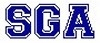 Scottish Gridiron Association (SGA) logo.