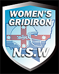 Logo for Women's Gridiron N.S.W. (New South Wales)