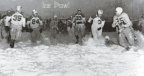 Ice Bowl 1950, Fairbanks, Alaska.